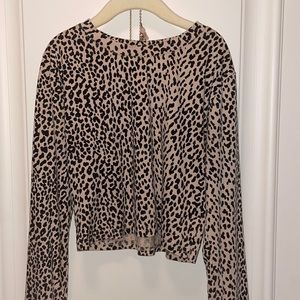 Adika Cheetah Print Long Sleeve